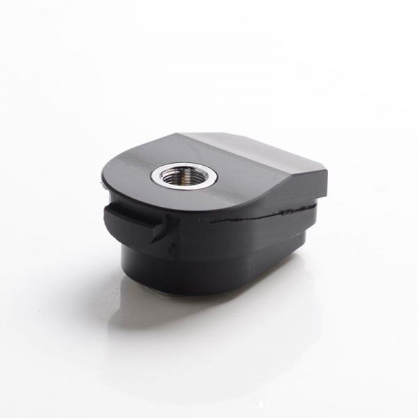 510-thread-adapter-connector-w-spring-loaded-center-pin-for-geekvape-aegis-boost-pod-vape-kit-black-stainless-steel-pom
